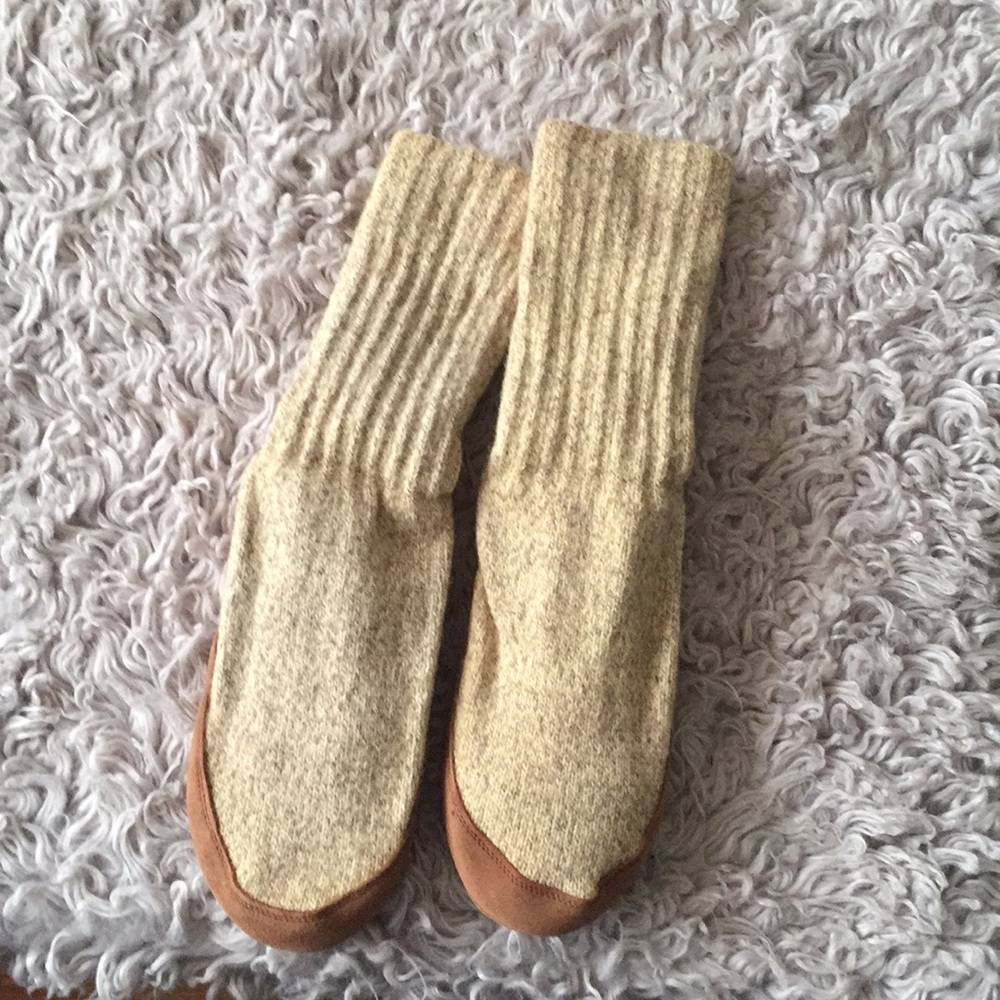 LL Bean sock slippers